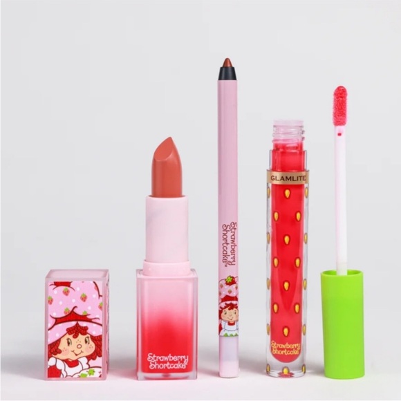 Strawberry Shortcake Glamlite Makeup PR Box Full Collection Set 🍓 - Picture 7 of 10